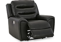 warlin black power recliner   