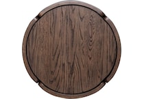 warren park brown end table   