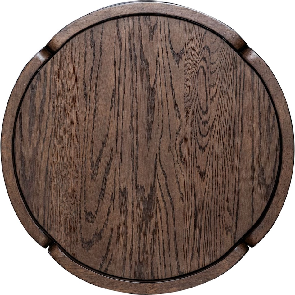 warren park brown end table   