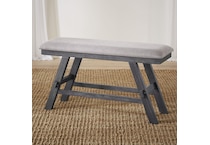 wasson brown grey bench   