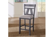 wasson slate w  weathered gray side chair   