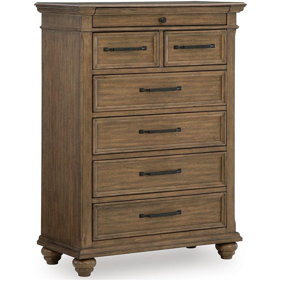 waynely medium brown chest   