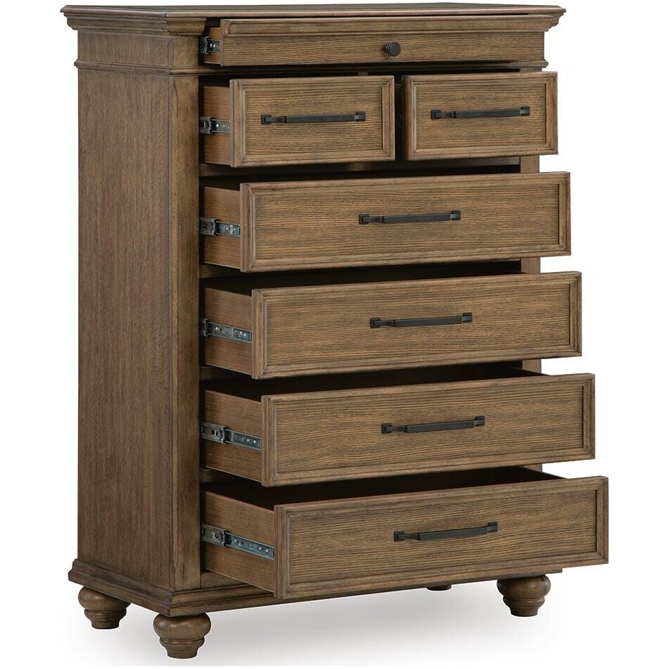 waynely medium brown chest   