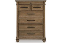 waynely medium brown chest   