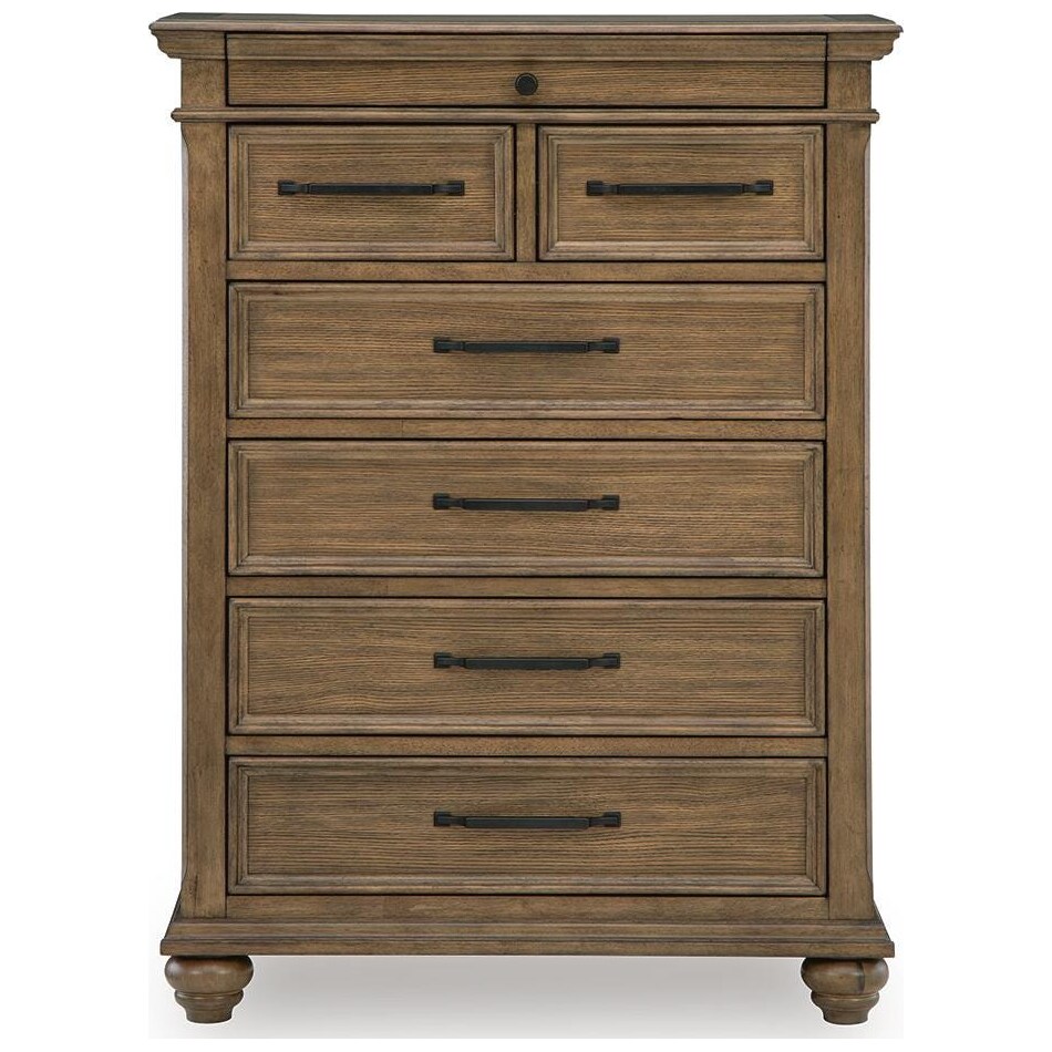 waynely medium brown chest   