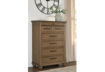 waynely medium brown chest   