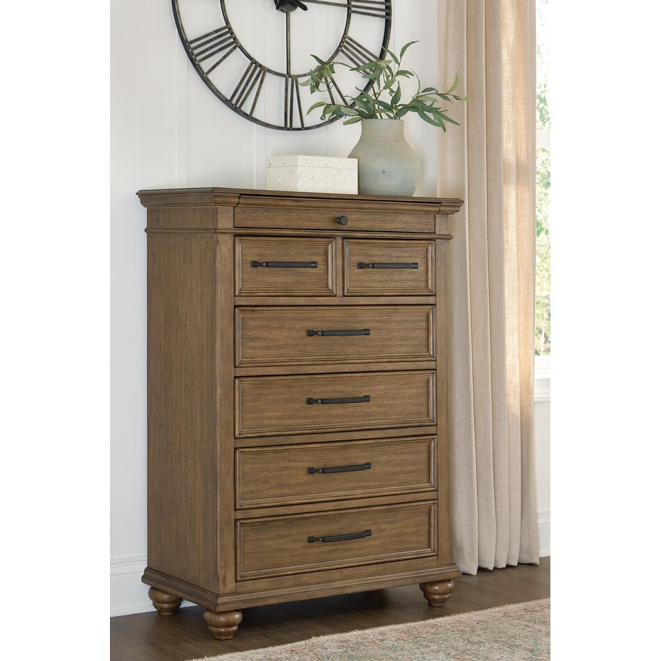 waynely medium brown chest   
