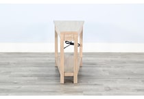 wedge tbl w  power chairside table   