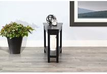 wedge tbl w  power chairside table   