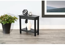 wedge tbl w  power chairside table   