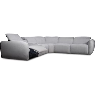 DREW & JONATHAN WESTLAKE 6-PC RECLINING SECTIONAL