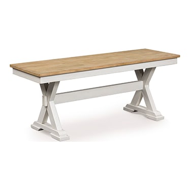 WESTLINPORT LARGE DINING ROOM BENCH