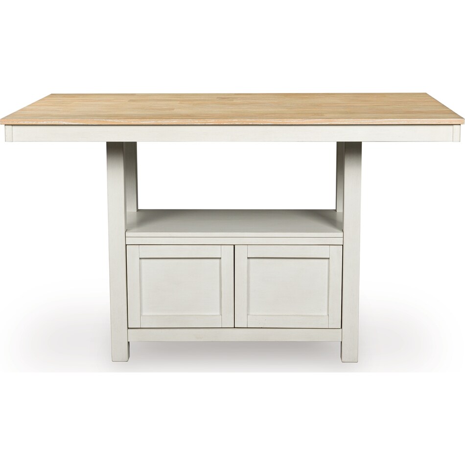 westlinport antique white counter table  counter table top   