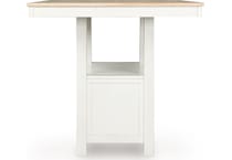 westlinport antique white counter table  counter table top   