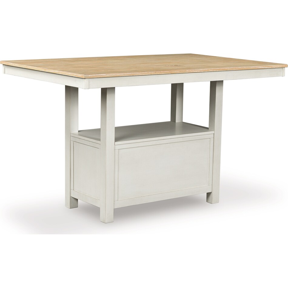 westlinport antique white counter table  counter table top   