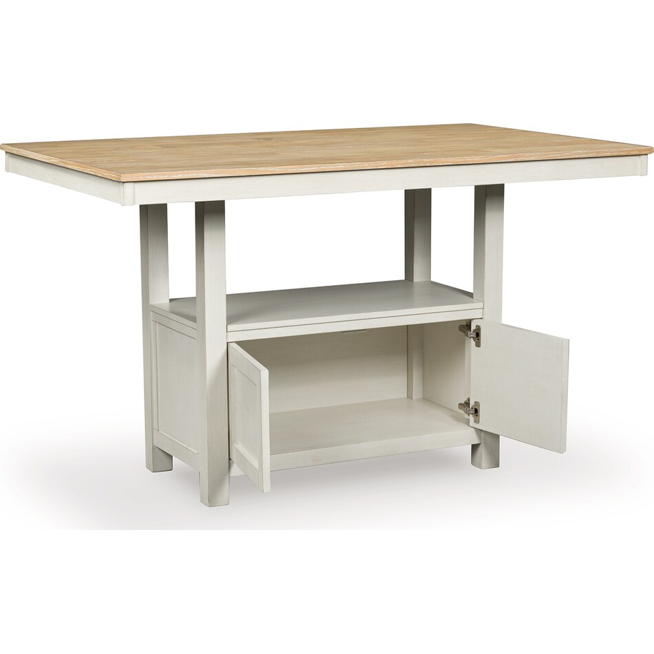 westlinport antique white counter table  counter table top   