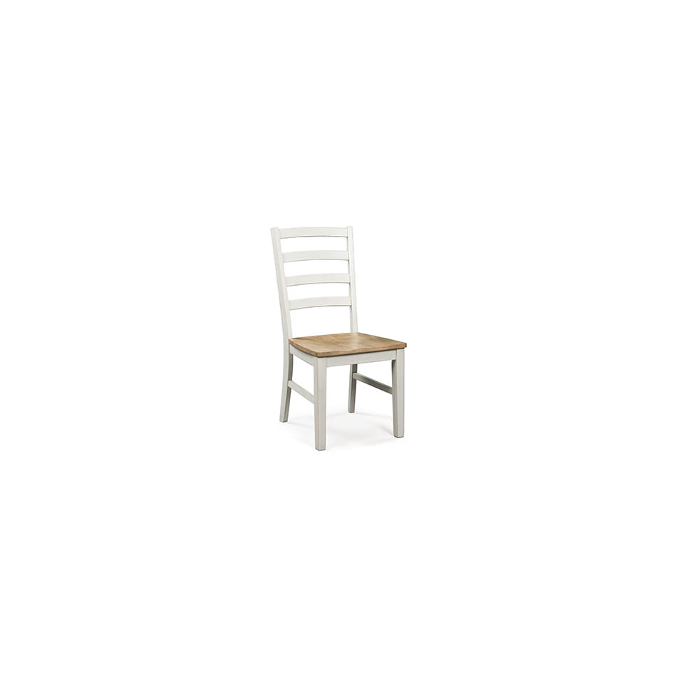 westlinport antique white side chair   