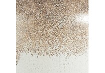 white and gold swatch  