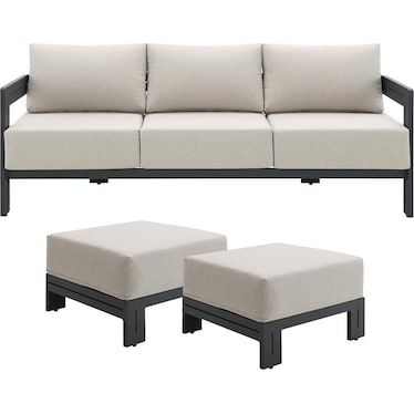 CABANA 3-PC OUTDOOR SET