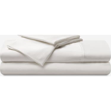 BEDGEAR HYPER-LINEN SHEET SET, WHITE