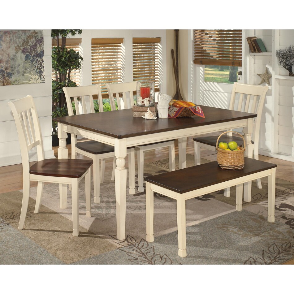 whitesburg cottage white bench   