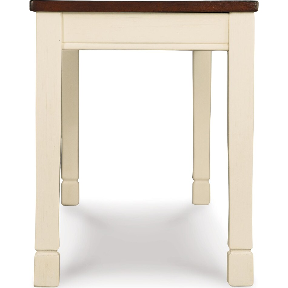 whitesburg cottage white bench   