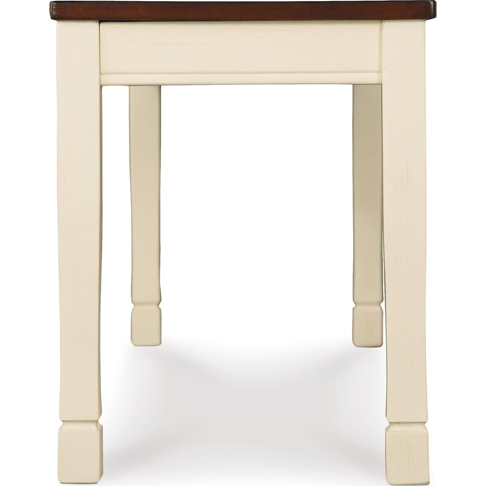 whitesburg cottage white bench   