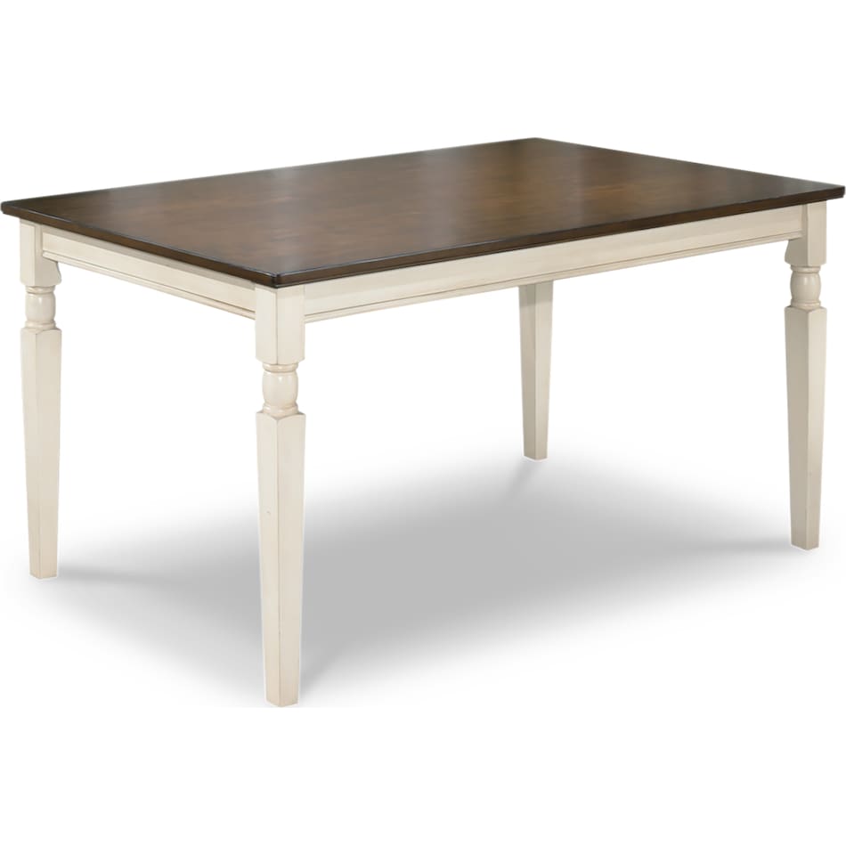 whitesburg cottage white table table top   