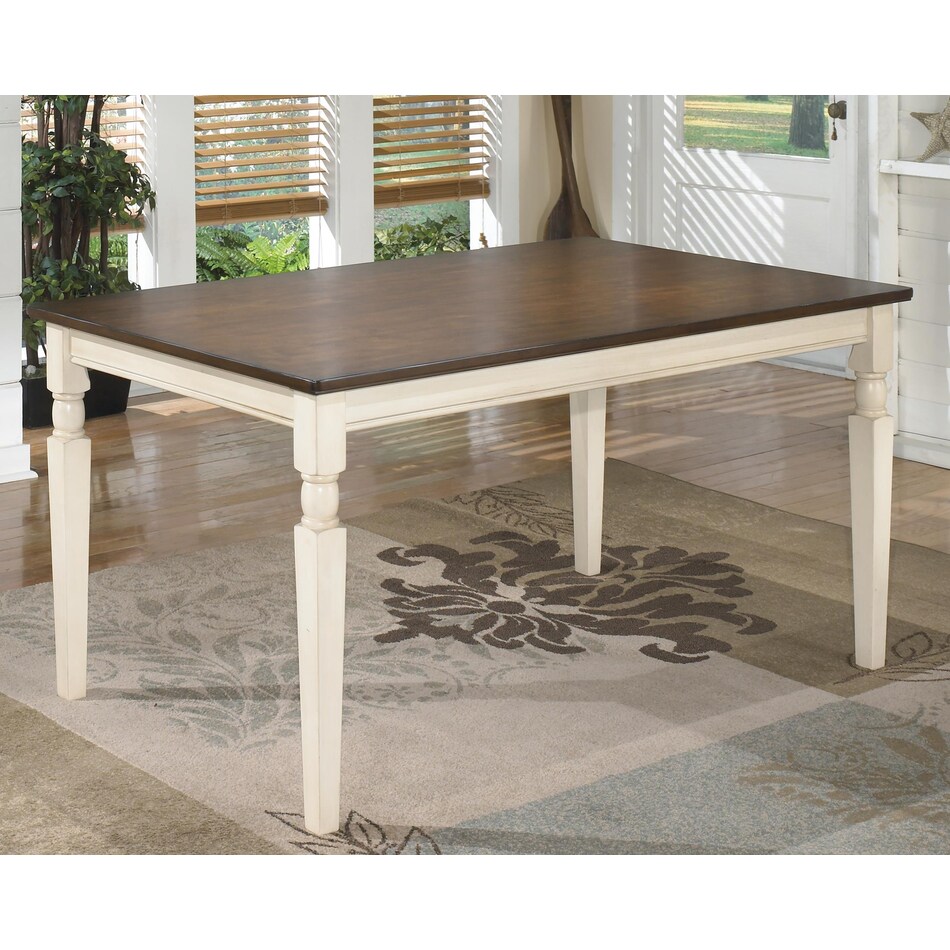 whitesburg cottage white table table top   