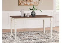 whitesburg cottage white table table top   