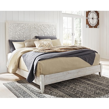 PAXBERRY PANEL BED