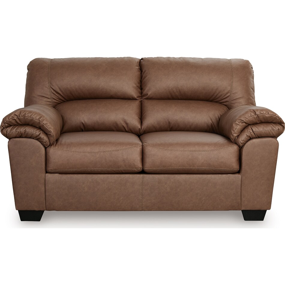 whitlock caramel loveseat   