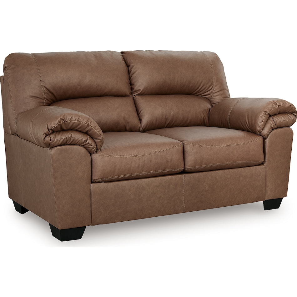 whitlock caramel loveseat   