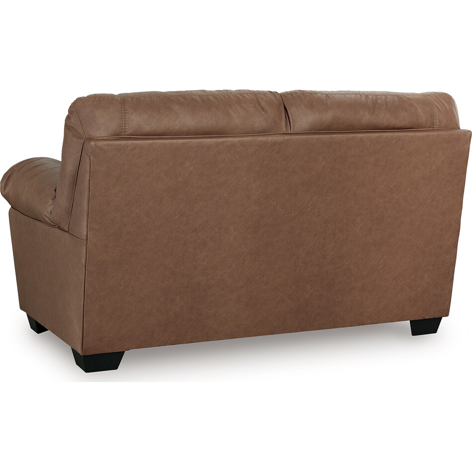 whitlock caramel loveseat   