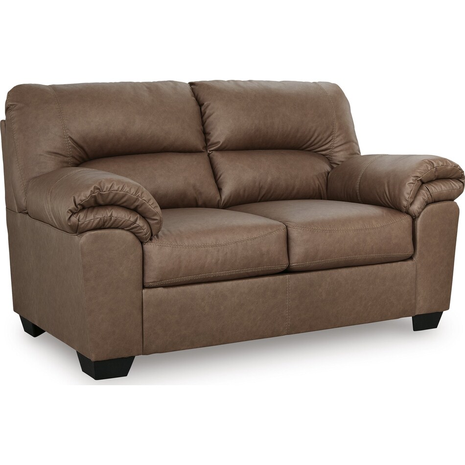 whitlock caramel loveseat   
