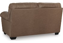 whitlock caramel loveseat   