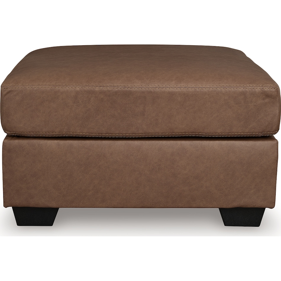 whitlock caramel ottoman   