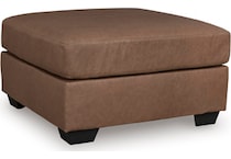 whitlock caramel ottoman   