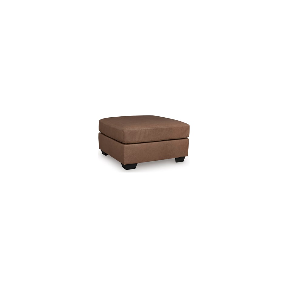 whitlock caramel ottoman   