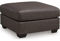 whitlock caramel ottoman   