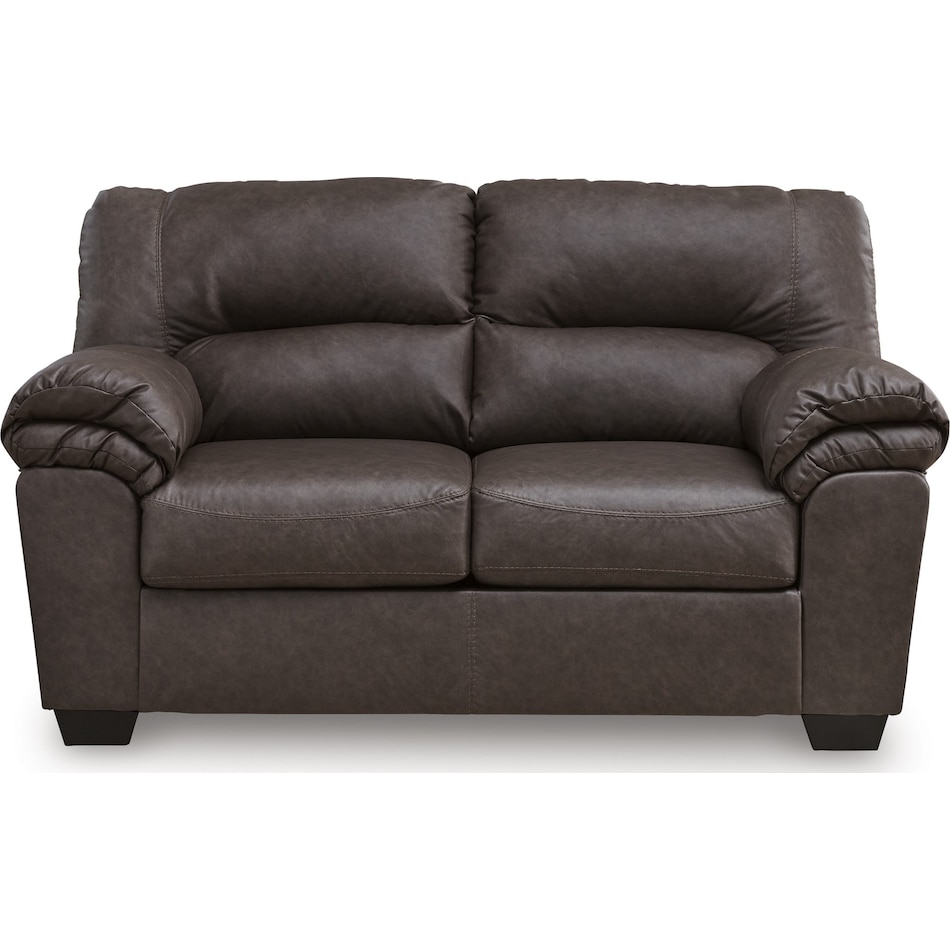 whitlock umber loveseat   
