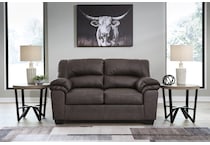 whitlock umber loveseat   