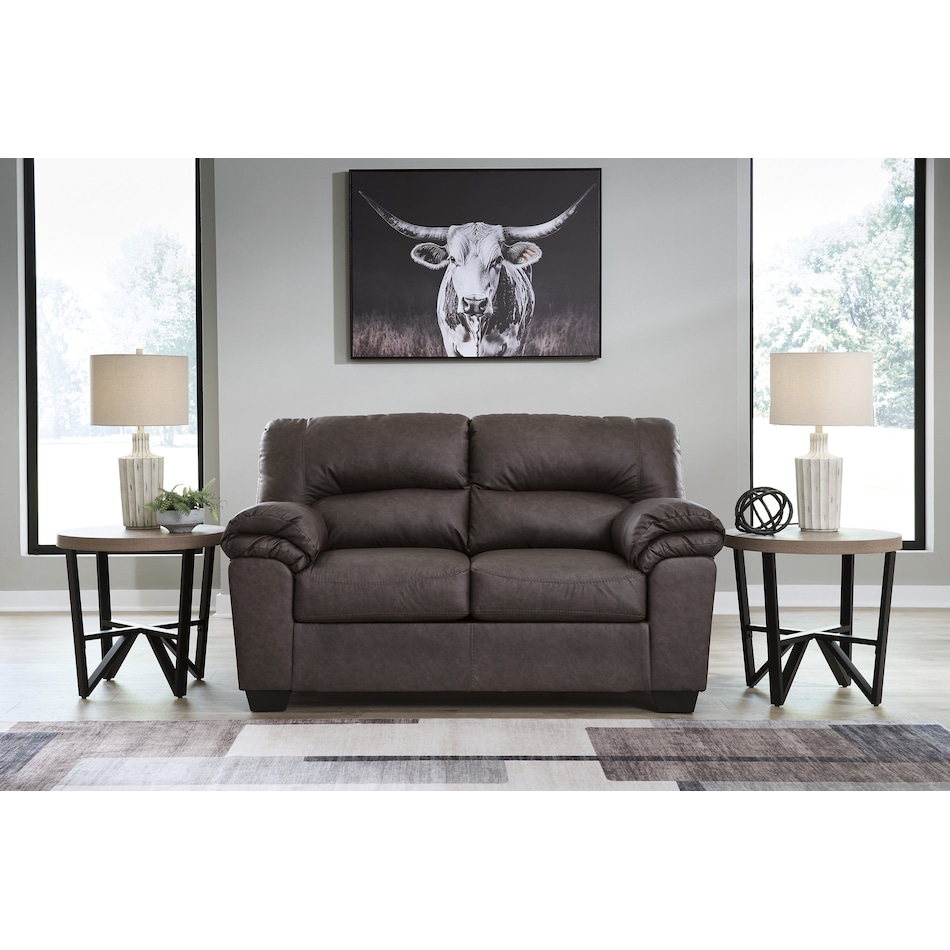 whitlock umber loveseat   