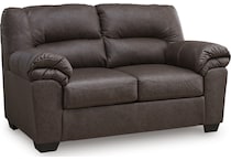 whitlock umber loveseat   