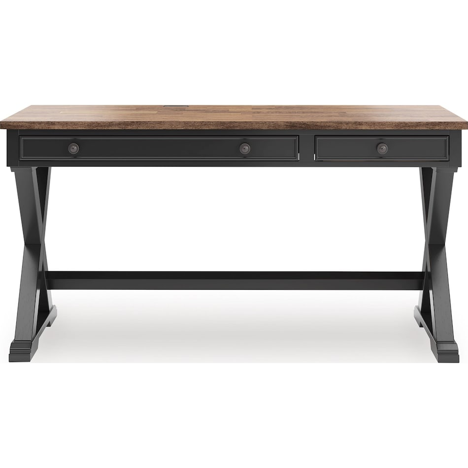 wildenauer black & brown desk   