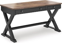 wildenauer black & brown desk   