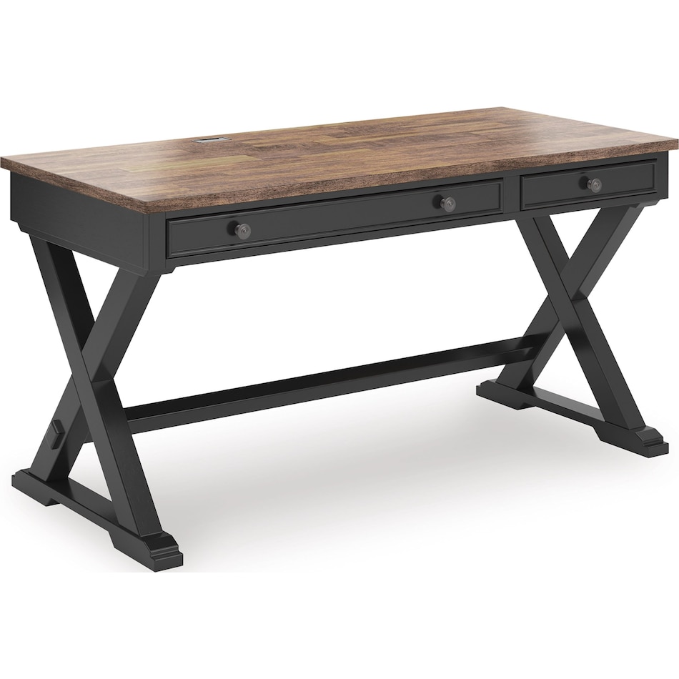 wildenauer black & brown desk   