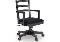 wildenauer black desk chair   