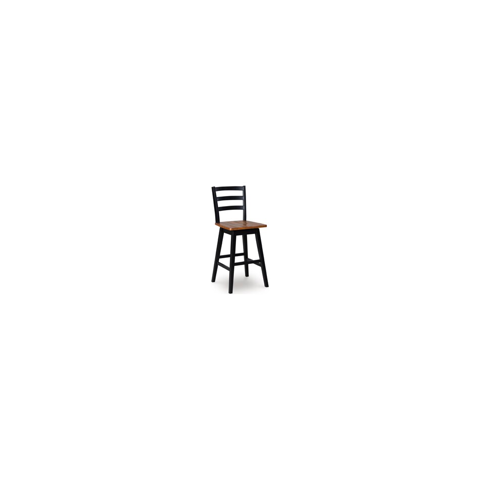 wildenauer brown black barstool   
