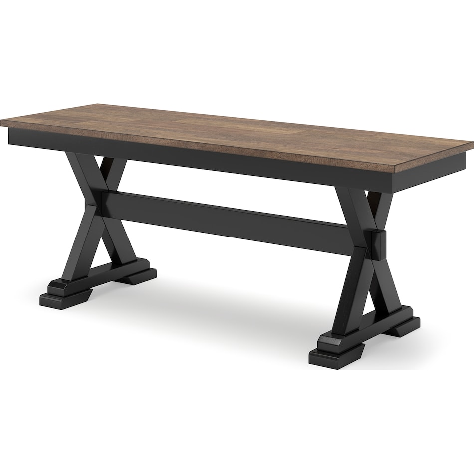 wildenauer brown black bench   
